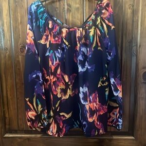 Three eighty two print blouse NWT !